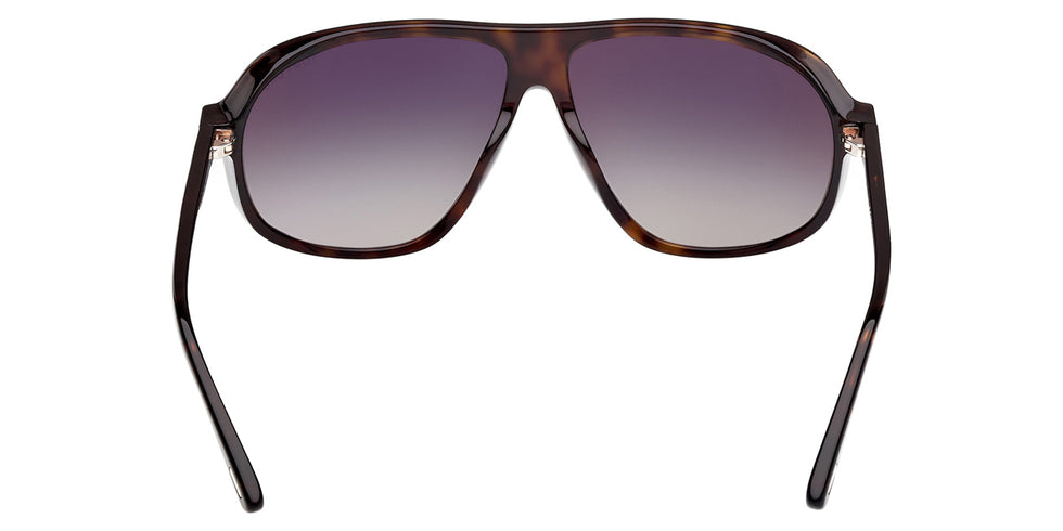 Tom Ford® GUILLAUME FT1208 FT1208 52K 61 - Dark Havana / Gradient Roviex Sunglasses