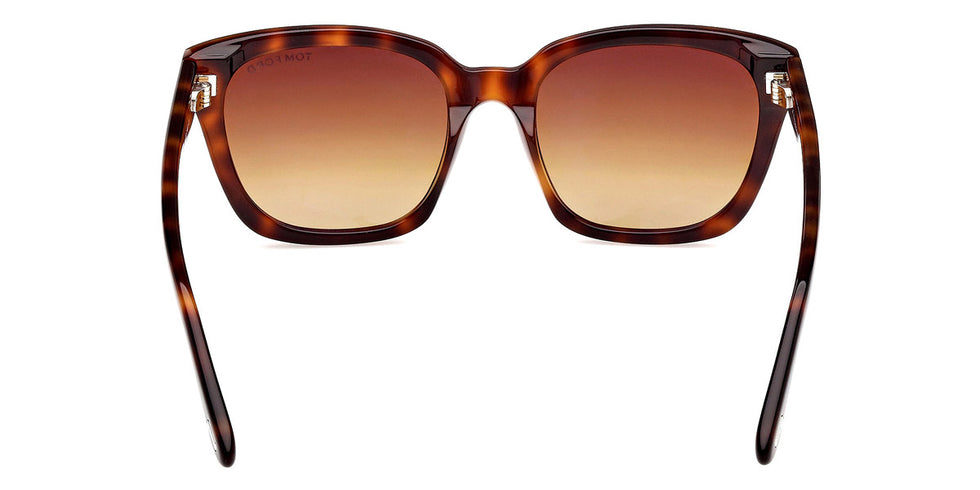 Tom Ford® Haylay FT1216 FT1216 53F 53 - Blonde Havana / Gradient Brown Sunglasses