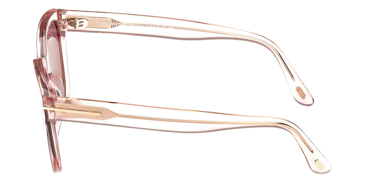 Tom Ford® Haylay FT1216 FT1216 72Y 53 - Shiny Light Pink / Violet Sunglasses