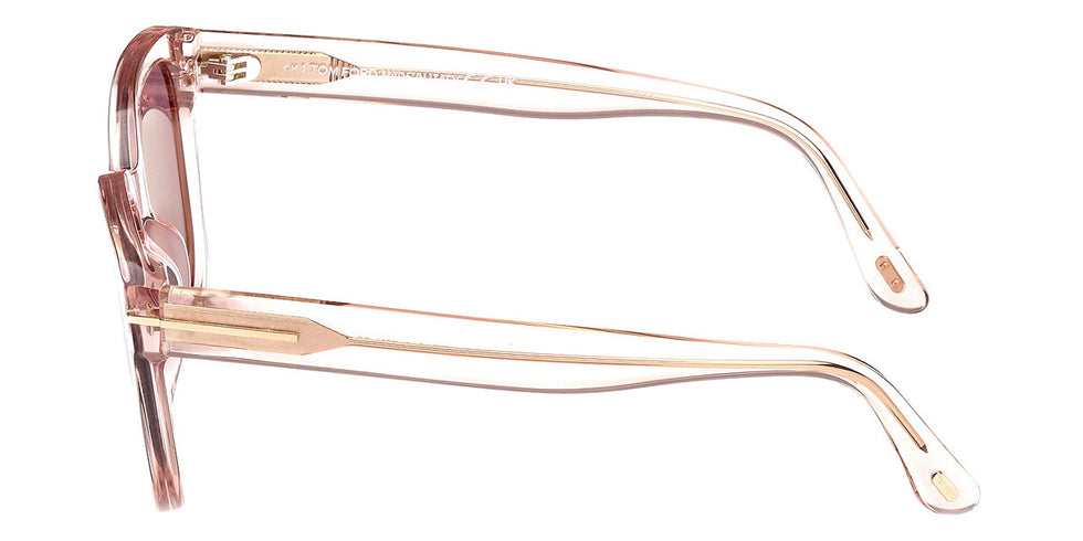 Tom Ford® Haylay FT1216 FT1216 72Y 53 - Shiny Light Pink / Violet Sunglasses