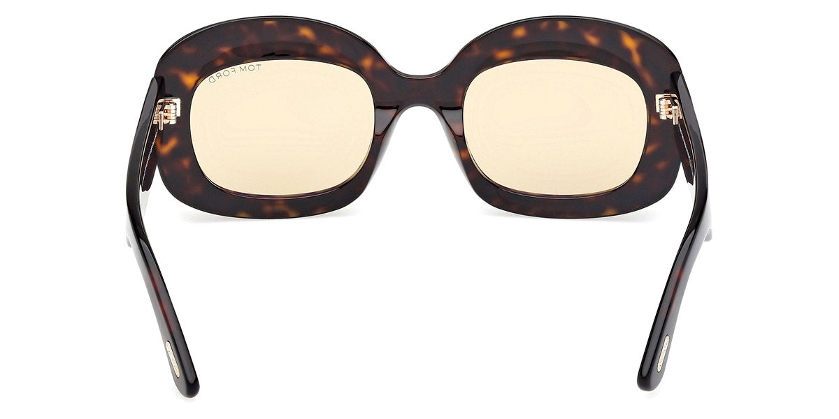 Tom Ford® FT1219 FT1219 52E 53 - Dark Havana Sunglasses