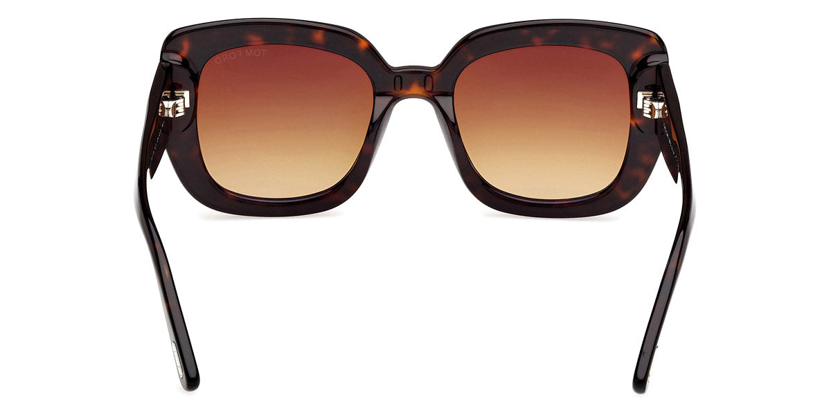 Tom Ford® FT1220 FT1220 52F 52 - Dark Havana / Gradient Brown Sunglasses
