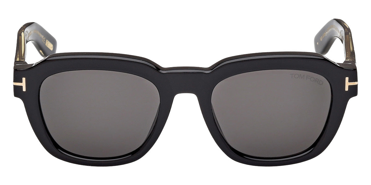 Tom Ford® FT1226-F Sunglasses FT1226-F 01A 53 - 01A - Shiny Black/Shiny Black