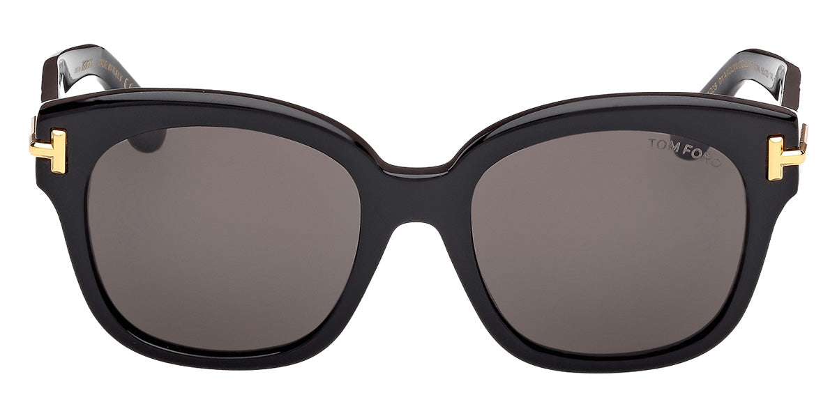Tom Ford® FT1235 Sunglasses FT1235 01A 55 - 01A - Shiny Black/Shiny Black