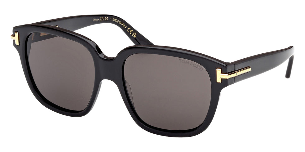 Tom Ford® FT1236 Sunglasses FT1236 01A 58 - 01A - Shiny Black/Shiny Black
