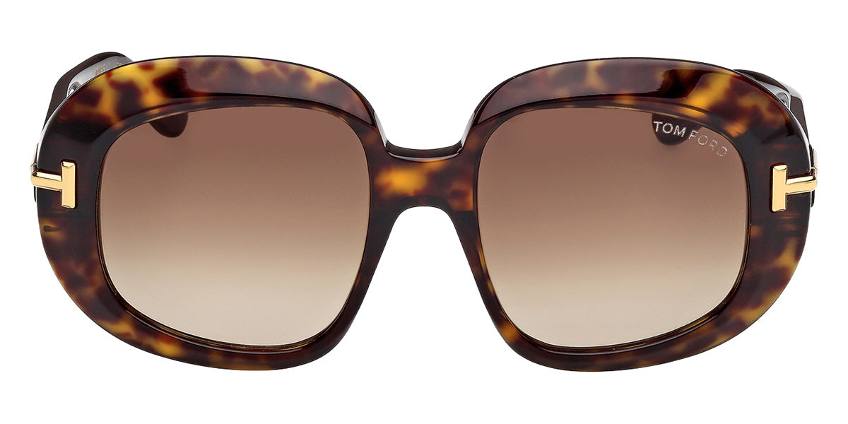 Tom Ford® FT1237 Sunglasses FT1237 52F 53 - 52F - Dark Havana/Dark Havana