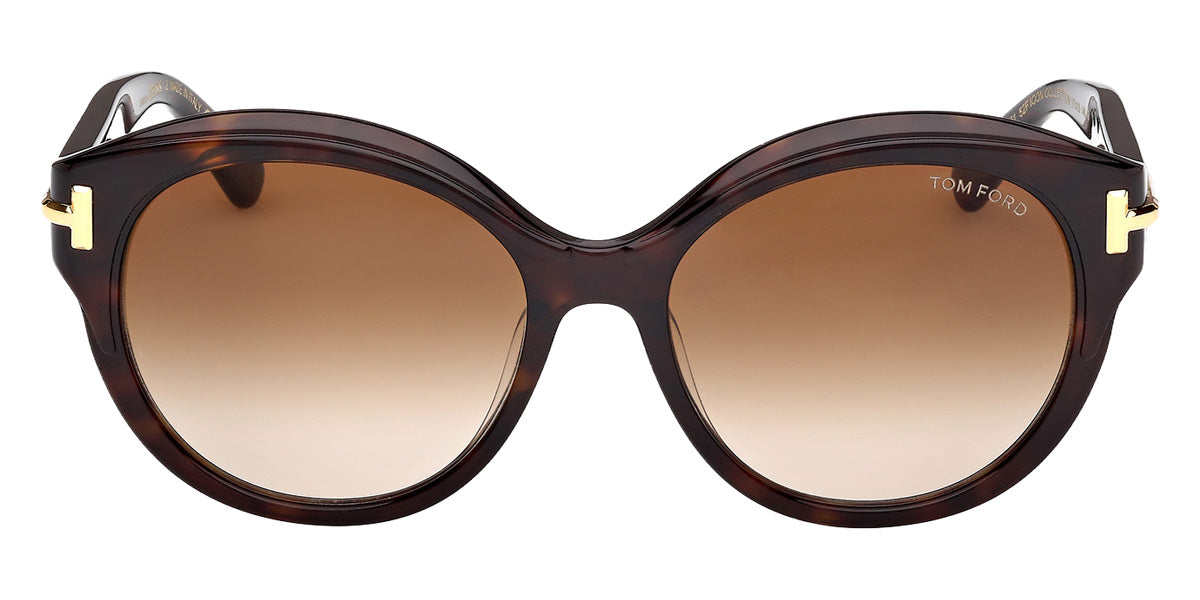 Tom Ford® FT1251 Sunglasses FT1251 52F 57 - 52F - Dark Havana/Dark Havana