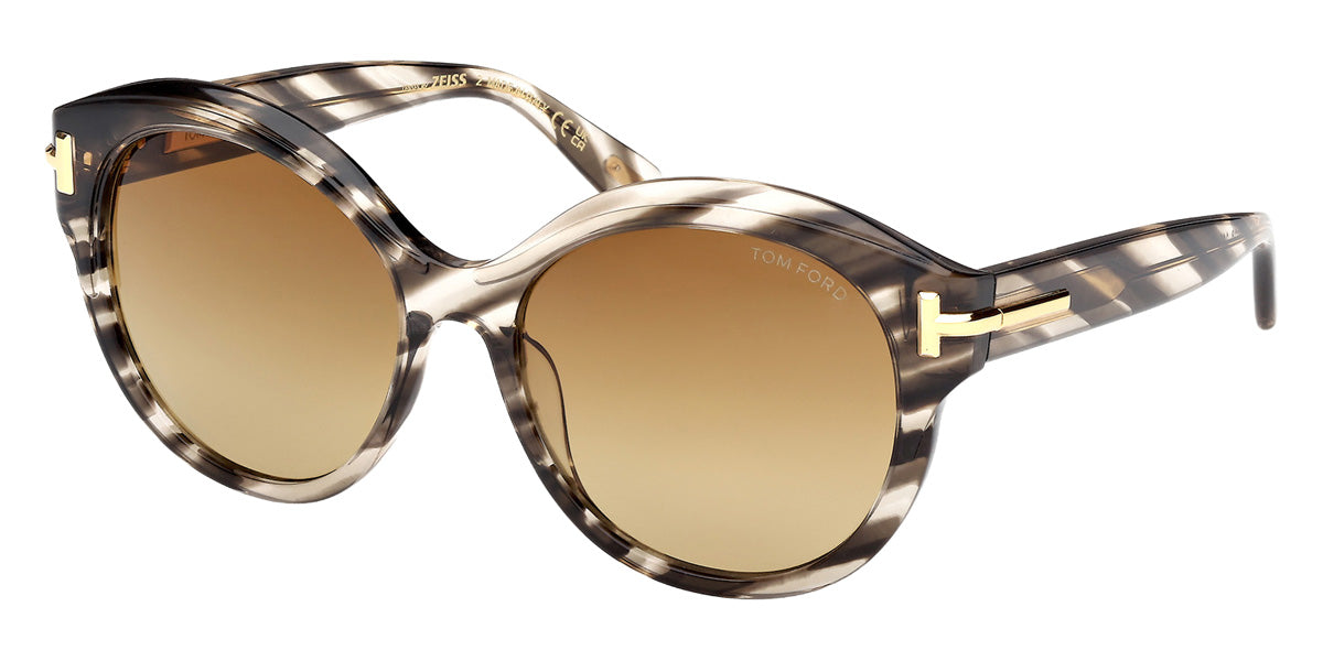 Tom Ford® FT1251 Sunglasses FT1251 55F 57 - 55F - Coloured Havana/Coloured Havana