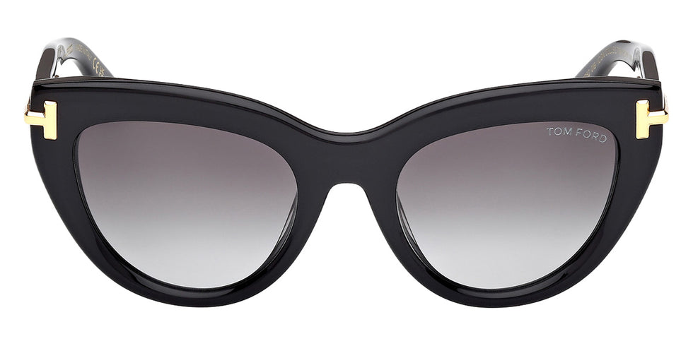 Tom Ford® FT1252 Sunglasses FT1252 01B 52 - 01B - Shiny Black/Shiny Black