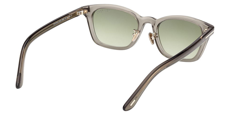 Tom Ford® FT1275-D Sunglasses - Shiny Dark Green/Gradient Green
