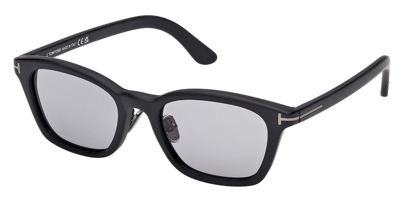 Tom Ford® FT1275-D-N Sunglasses - Shiny Black/Smoke