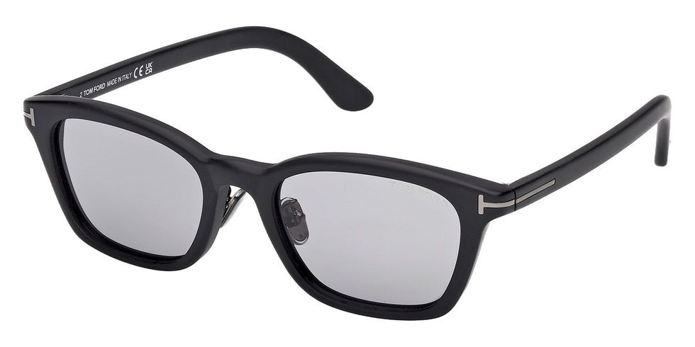 Tom Ford® FT1275-D-N Sunglasses - Shiny Black/Smoke