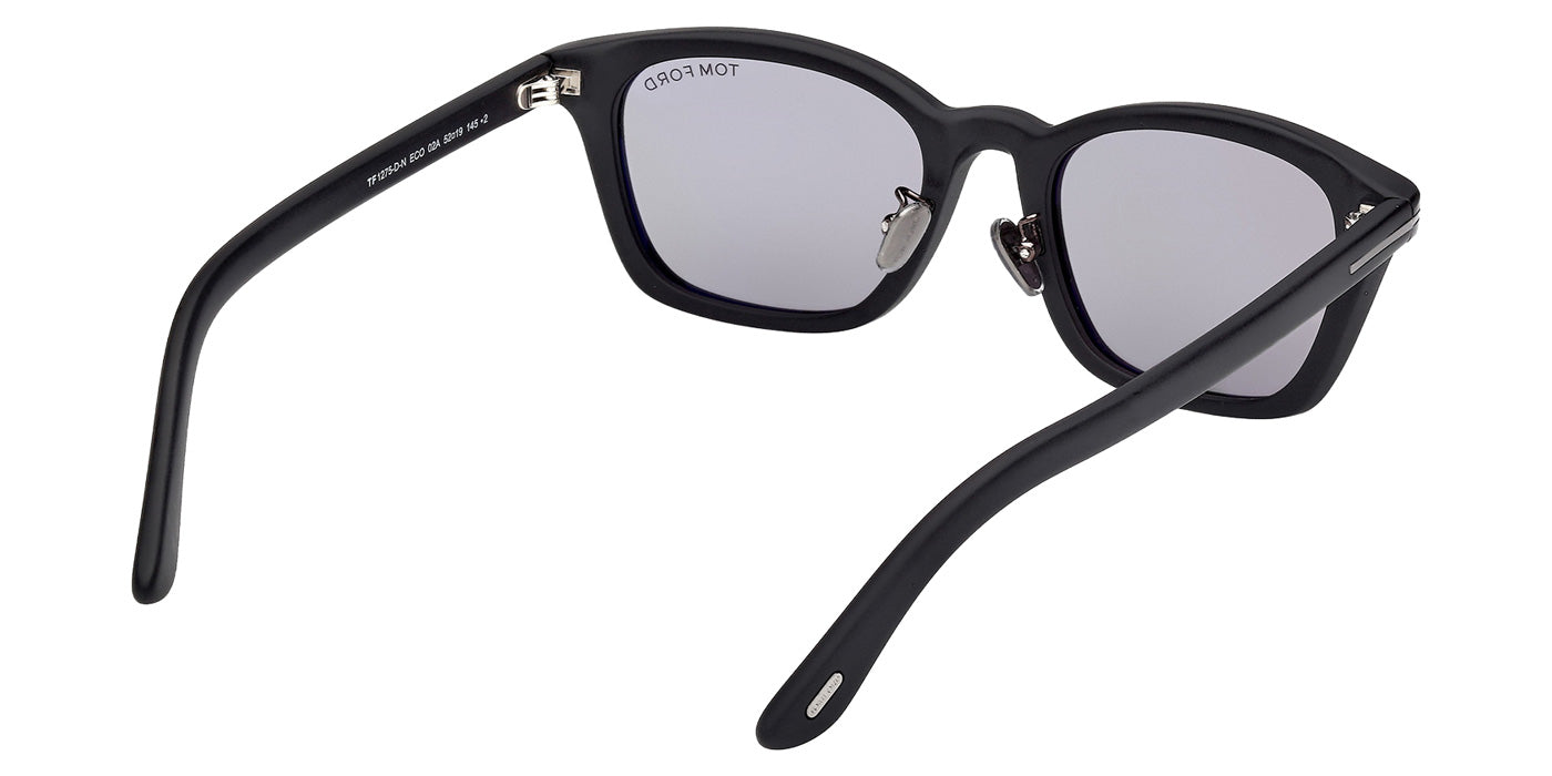 Tom Ford® FT1275-D-N Sunglasses - Shiny Black/Smoke