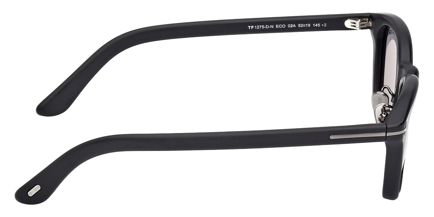 Tom Ford® FT1275-D-N Sunglasses - Shiny Black/Smoke