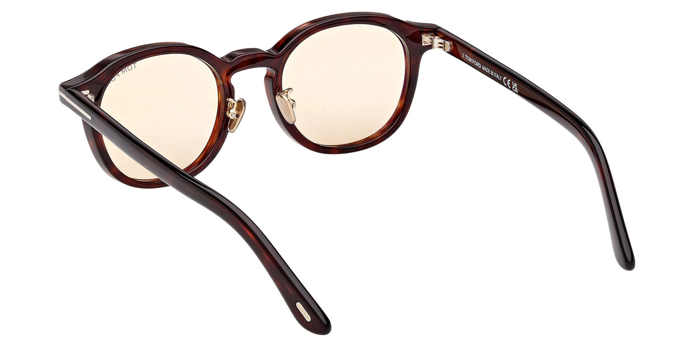 Tom Ford® FT1277-D Sunglasses - Red Havana/Brown