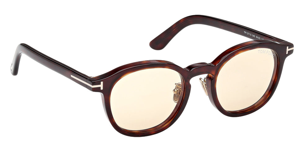 Tom Ford® FT1277-D Sunglasses - Red Havana/Brown
