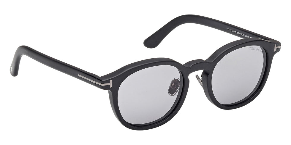 Tom Ford® FT1277-D-N Sunglasses - Matte Black/Smoke