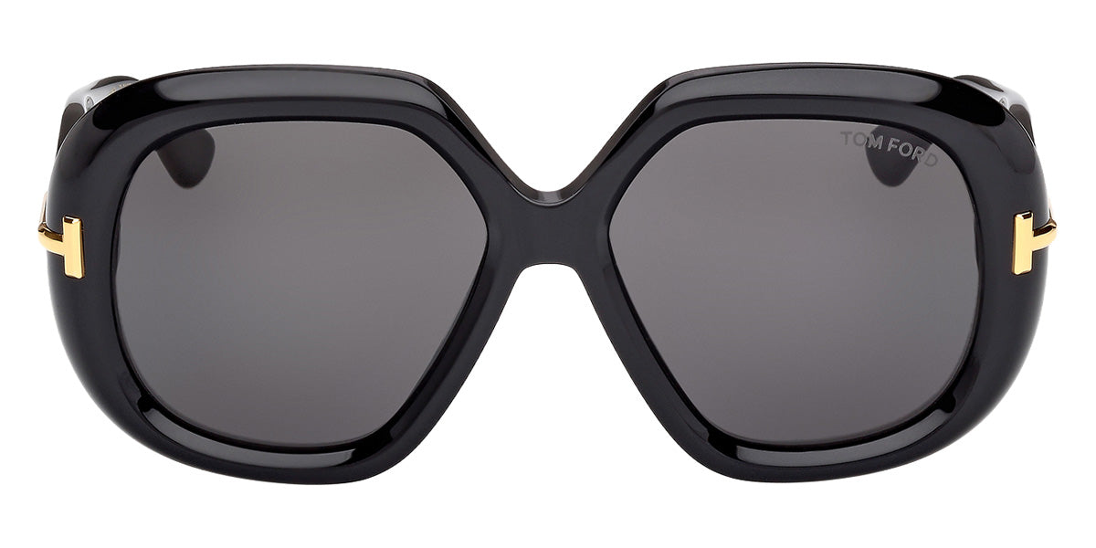 Tom Ford® FT1278 Sunglasses FT1278 01A 56 - 01A - Shiny Black/Shiny Black