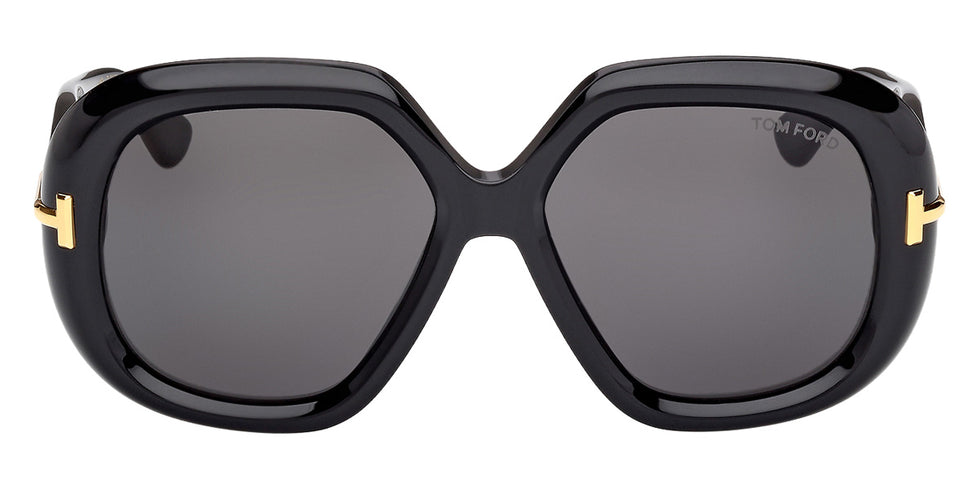 Tom Ford® FT1278 Sunglasses FT1278 01A 56 - 01A - Shiny Black/Shiny Black