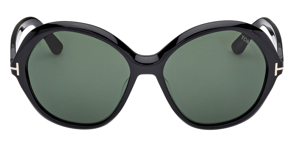 Tom Ford® FT1282 Sunglasses FT1282 01N 60 - 01N - Shiny Black/Shiny Black