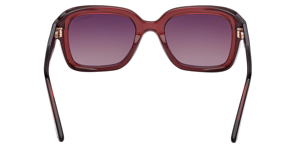 Tom Ford® FT1283 Sunglasses - Shiny Bordeaux/Gradient Bordeaux