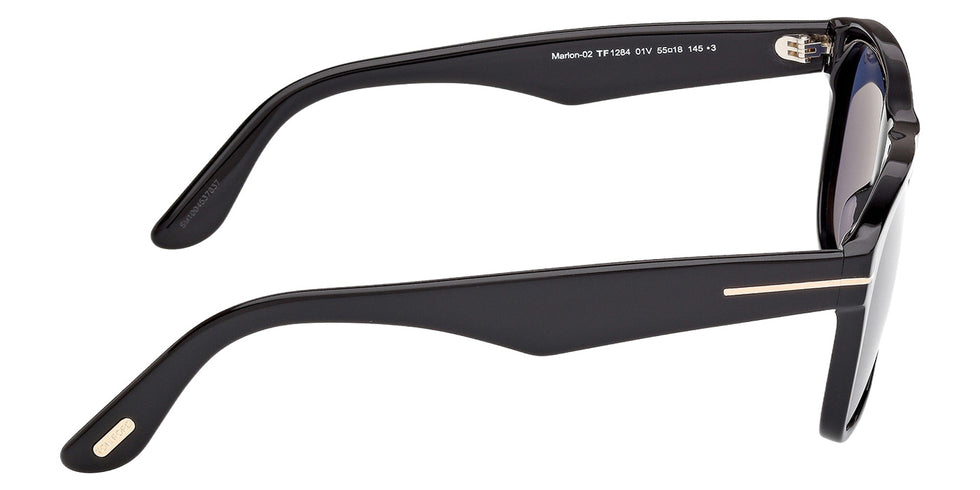 Tom Ford® FT1284 Sunglasses - Shiny Black/Blue