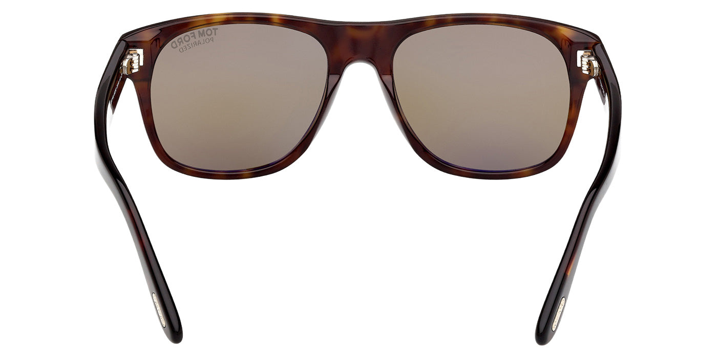 Tom Ford® FT1284 Sunglasses - Dark Havana/Green Polarized