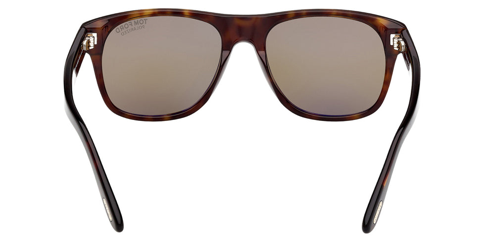 Tom Ford® FT1284 Sunglasses - Dark Havana/Green Polarized