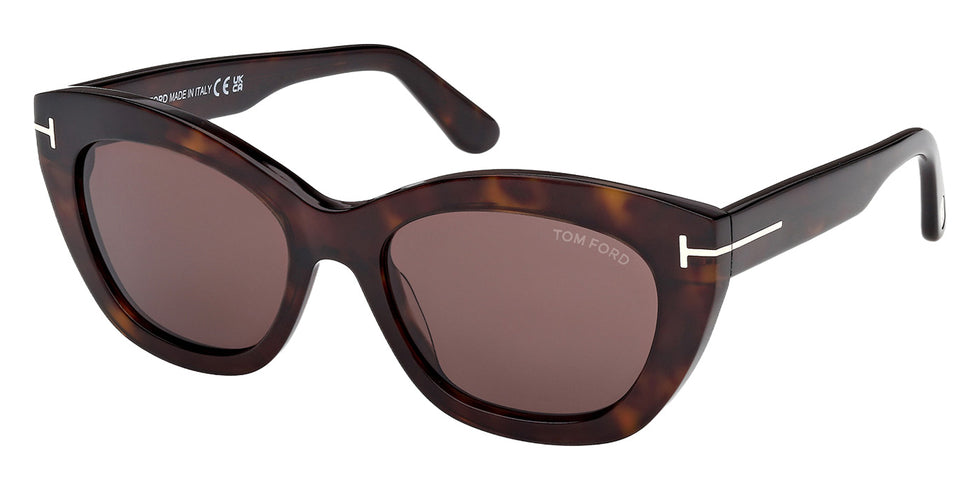 Tom Ford® FT1285 Sunglasses - Dark Havana/Brown