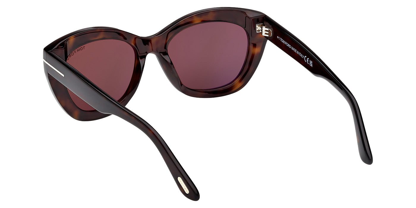 Tom Ford® FT1285 Sunglasses - Dark Havana/Brown