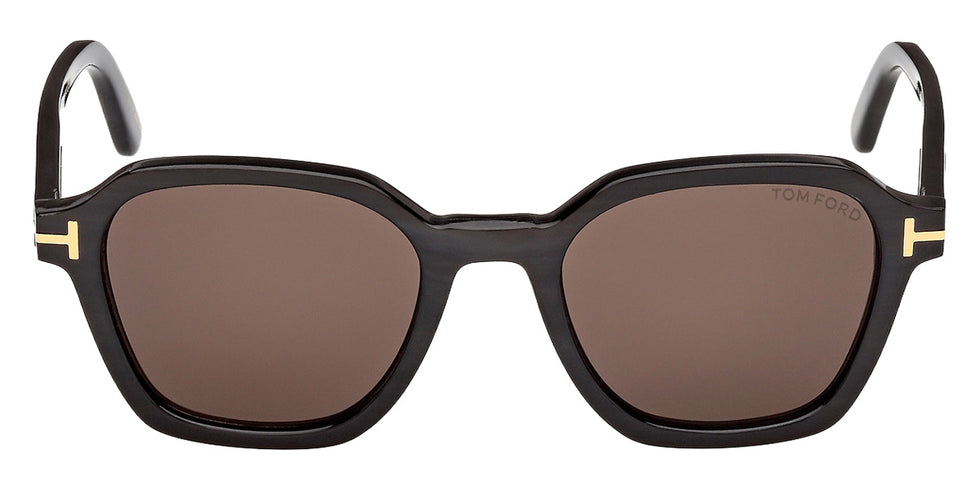 Tom Ford® FT1297-F-P Sunglasses FT1297-F-P 63E 54 - 63E - Black Horn/Black Horn