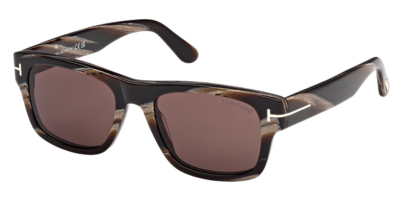 Tom Ford® FT1303 Sunglasses - Coloured Horn/Brown