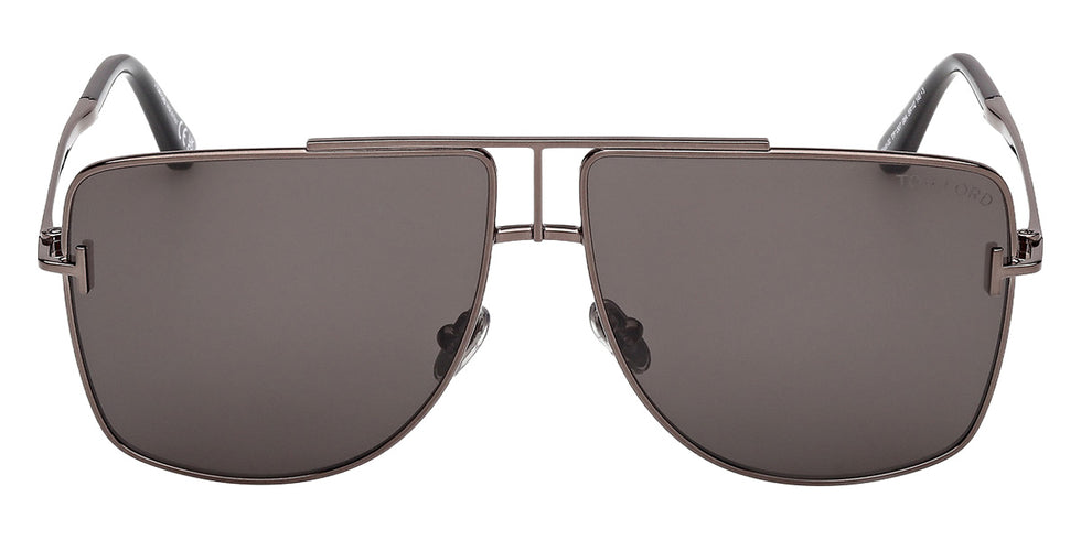 Tom Ford® FT1307 Sunglasses FT1307 08A 59 - 08A - Shiny Gunmetal/Shiny Gunmetal