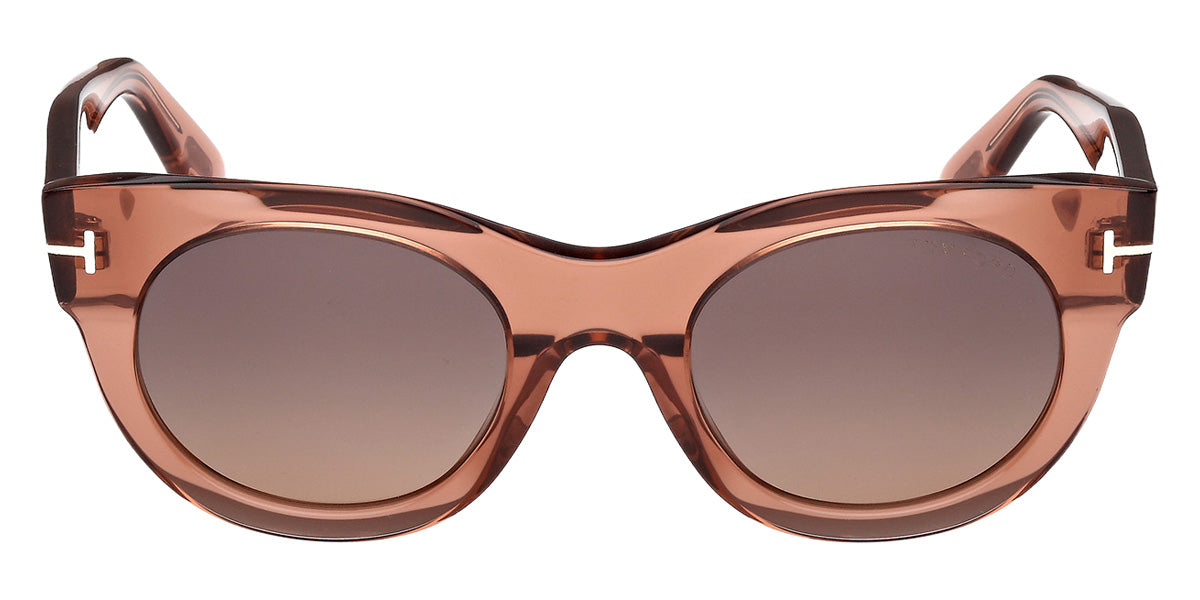 Tom Ford® FT1315 Sunglasses FT1315 45T 50 - 45T - Shiny Light Brown/Shiny Light Brown