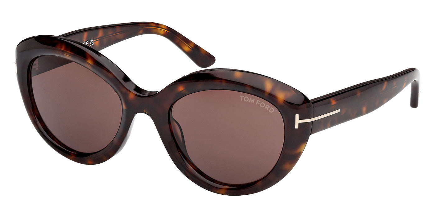 Tom Ford® FT1316 Sunglasses - Dark Havana/Brown