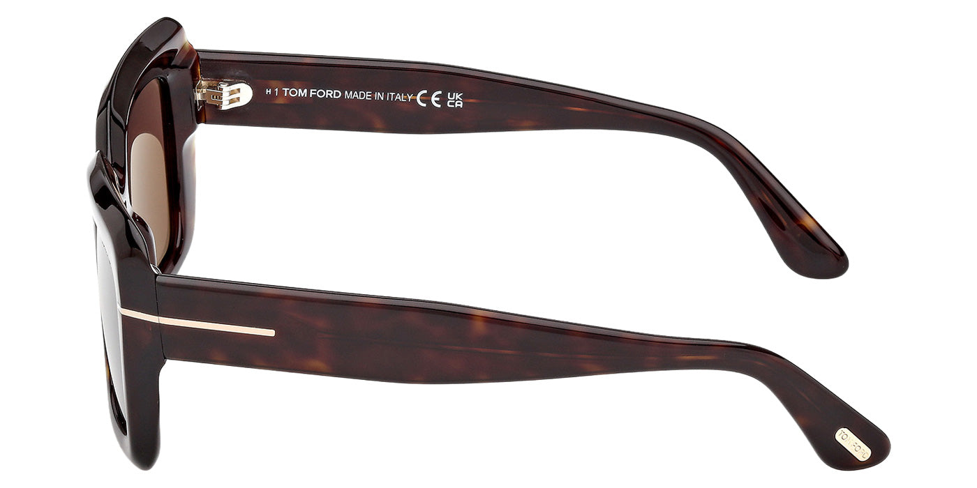 Tom Ford® FT1318 Sunglasses - Dark Havana/Brown