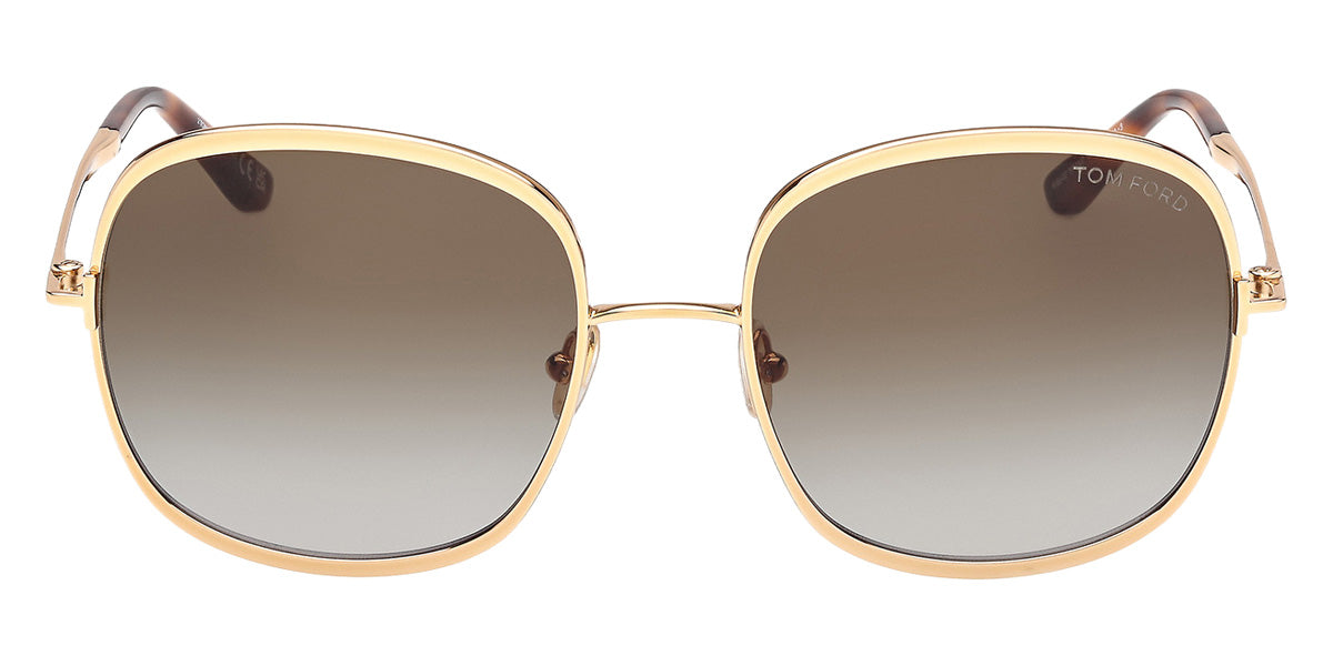 Tom Ford® FT1320 Sunglasses FT1320 30P 57 - 30P - Shiny Deep Gold/Shiny Deep Gold