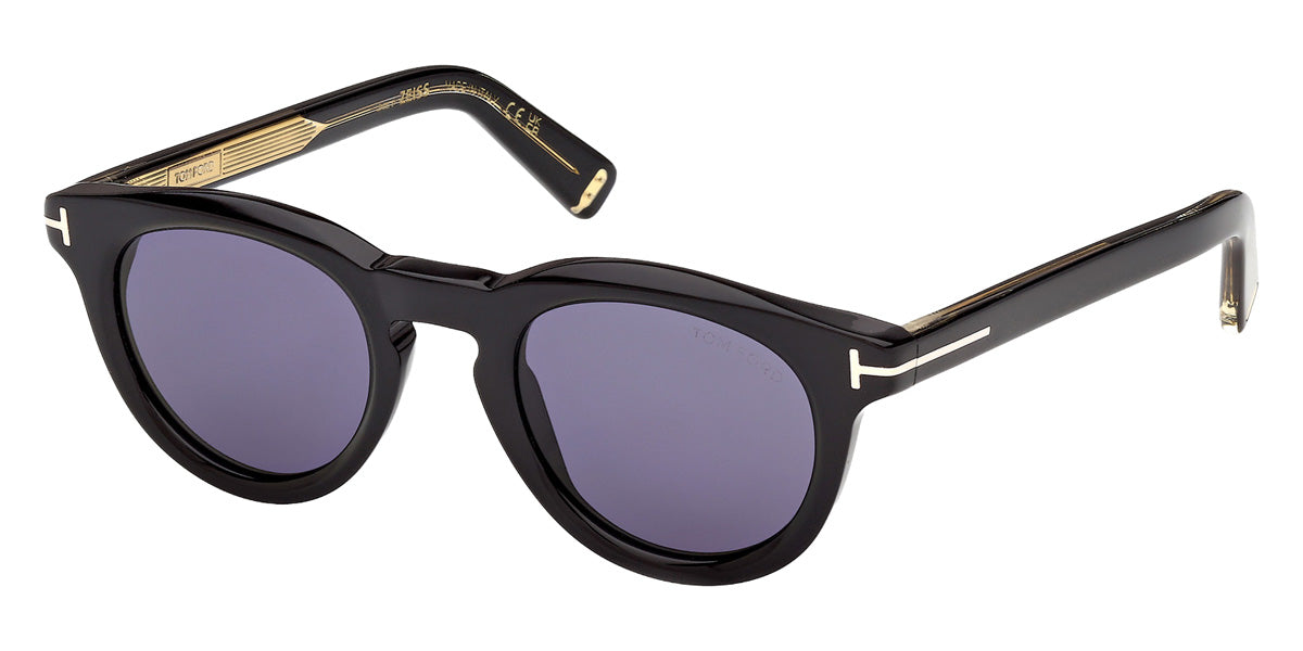 Tom Ford® FT1325 Sunglasses FT1325 01V 47 - 01V - Shiny Black/Shiny Black