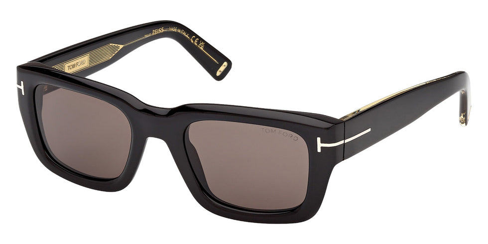 Tom Ford® FT1327 Sunglasses FT1327 01A 52 - 01A - Shiny Black/Shiny Black