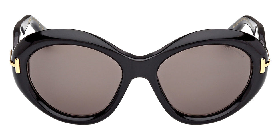 Tom Ford® FT1328 Sunglasses FT1328 01A 55 - 01A - Shiny Black/Shiny Black