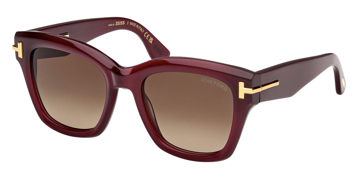 Tom Ford® FT1329 Sunglasses FT1329 81F 53 - 81F - Shiny Violet/Shiny Violet