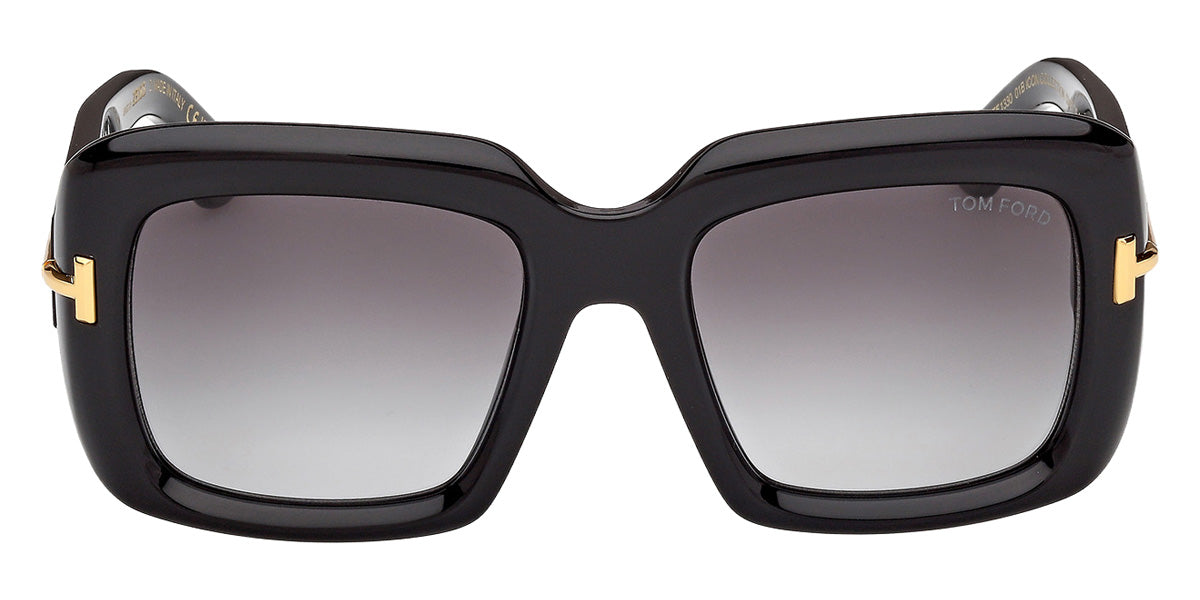 Tom Ford® FT1330 Sunglasses FT1330 01B 53 - 01B - Shiny Black/Shiny Black