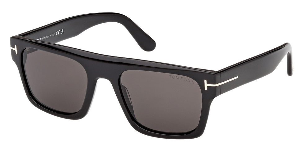 Tom Ford® FT1337-F Sunglasses FT1337-F 01A 55 - 01A - Shiny Black/Shiny Black