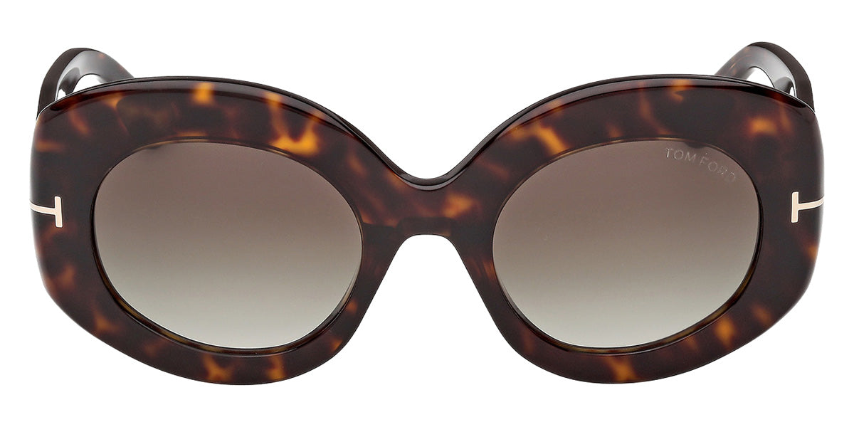 Tom Ford® FT1346-F Sunglasses FT1346-F 52B 53 - 52B - Dark Havana/Dark Havana