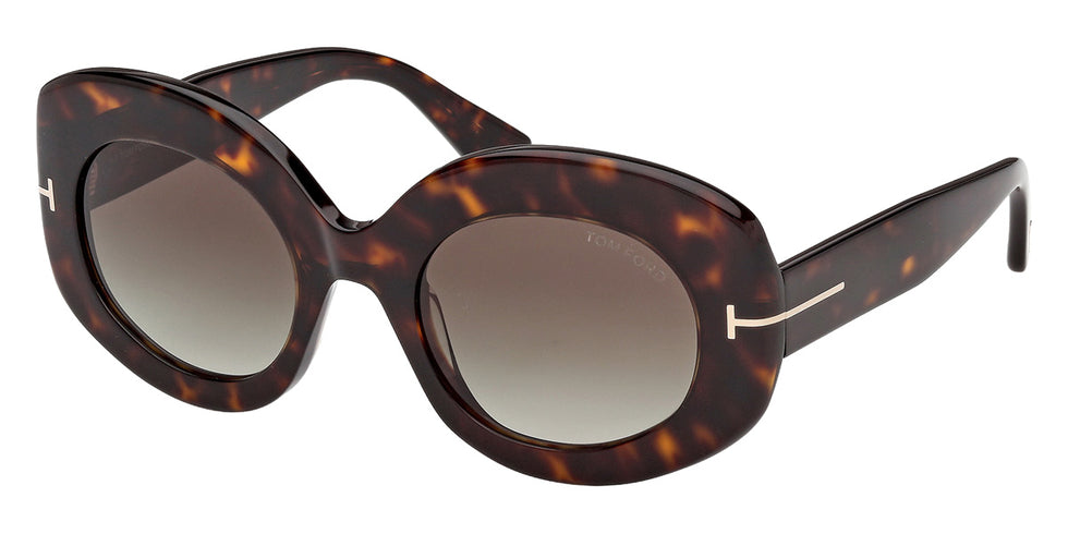 Tom Ford® FT1346-F Sunglasses FT1346-F 52B 53 - 52B - Dark Havana/Dark Havana