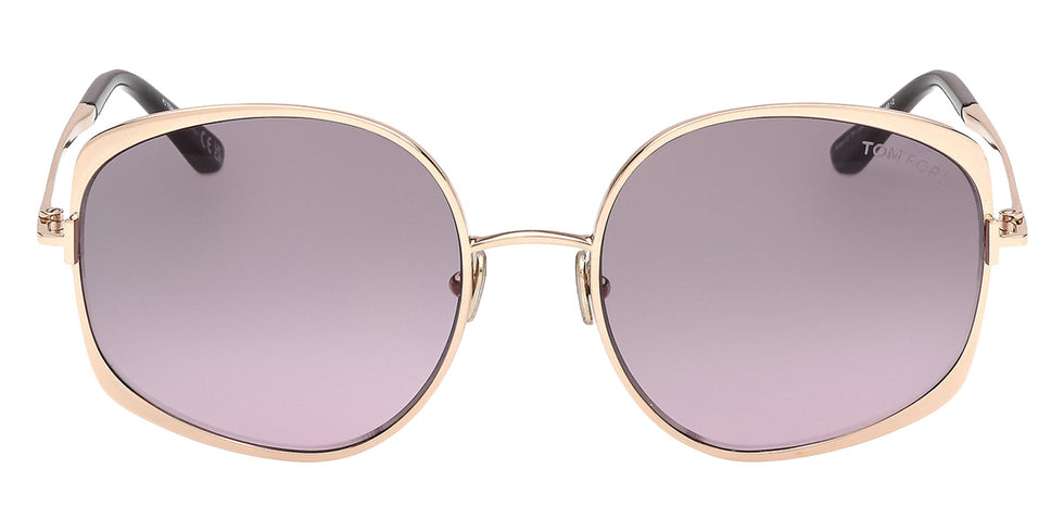 Tom Ford® FT1349 Sunglasses FT1349 28B 58 - 28B - Shiny Rose Gold/Shiny Rose Gold