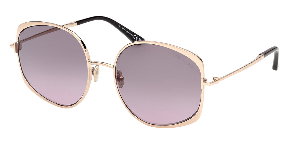 Tom Ford® FT1349 Sunglasses FT1349 28B 58 - 28B - Shiny Rose Gold/Shiny Rose Gold