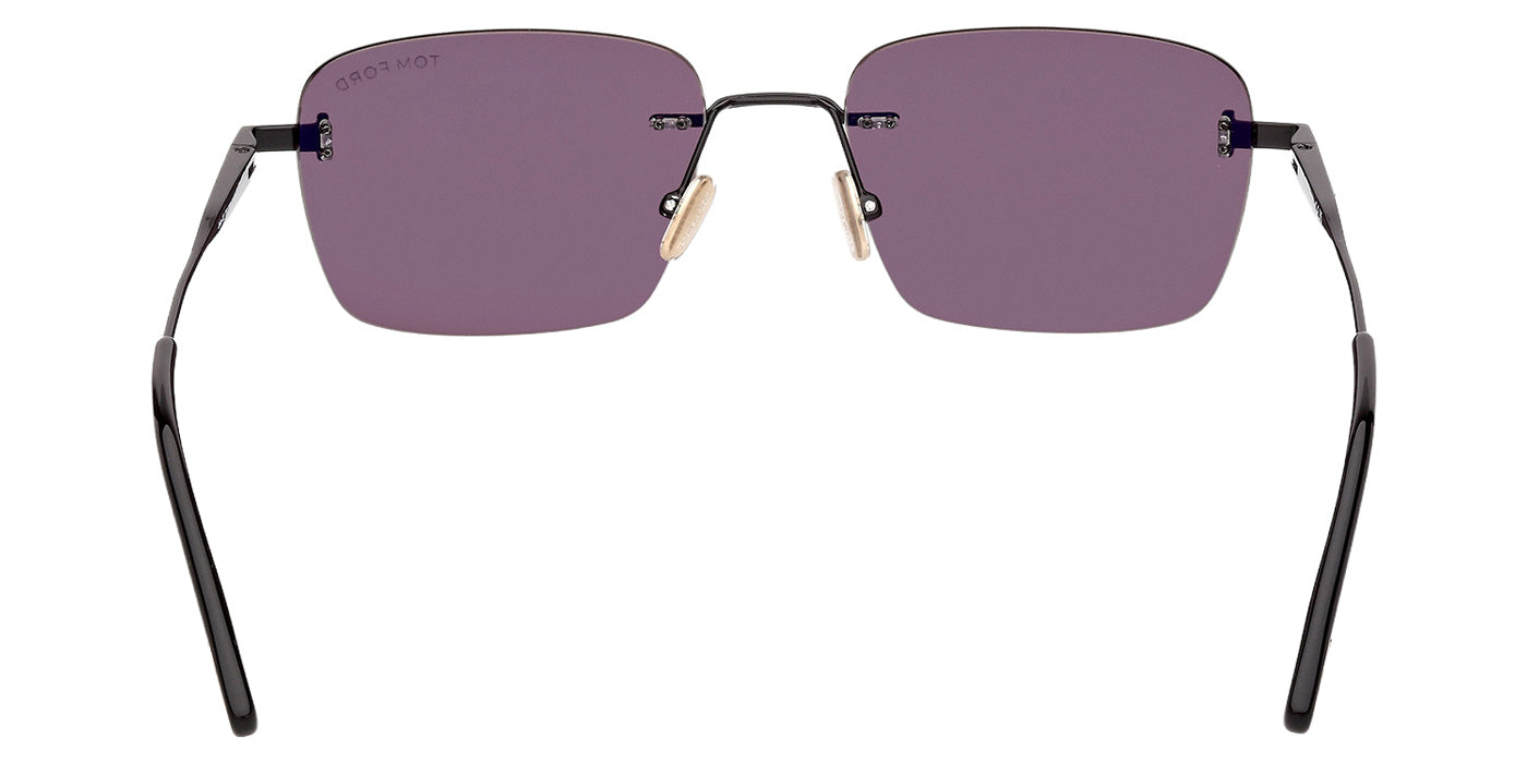 Tom Ford® FT1354 Sunglasses - Shiny Black/Smoke
