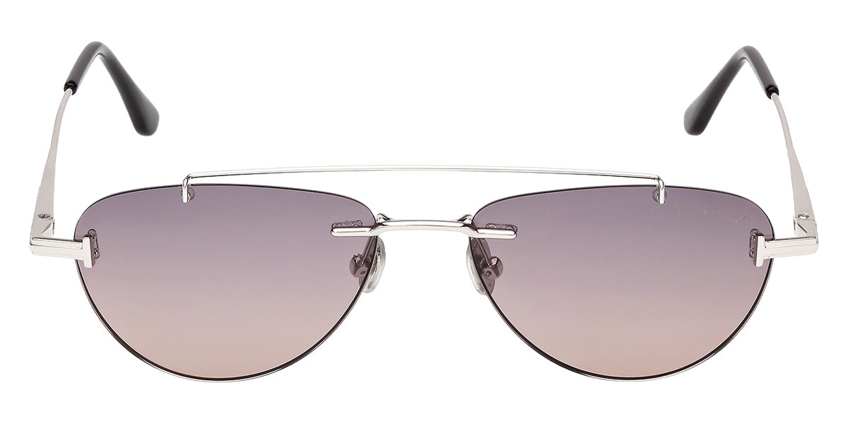 Tom Ford® FT1356 Sunglasses FT1356 16B 55 - 16B - Shiny Palladium/Shiny Palladium