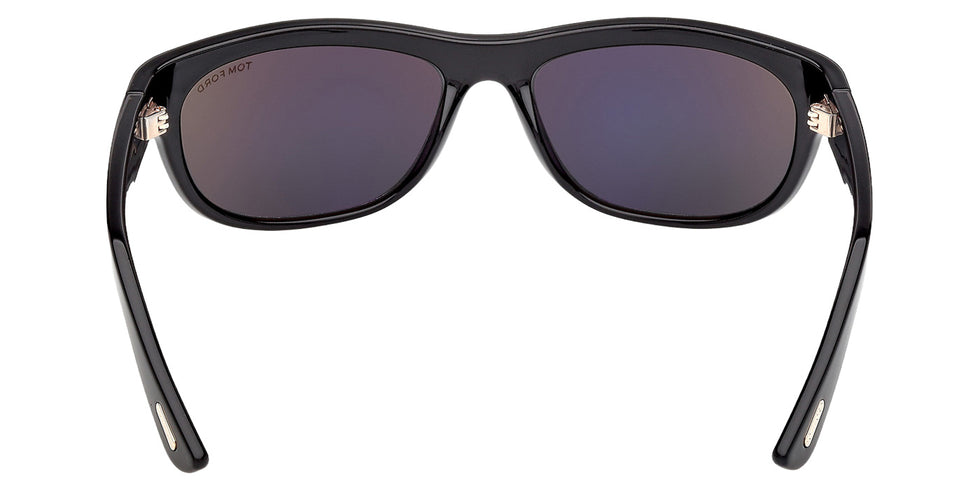 Tom Ford® FT1363 Sunglasses - Shiny Black/Smoke